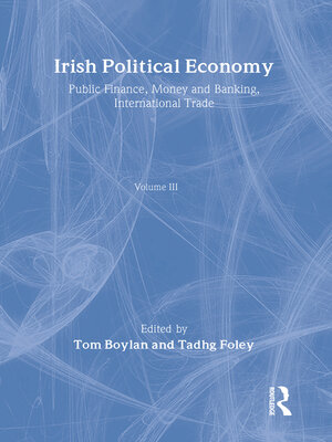 cover image of Irish Political Economy Vol 3
